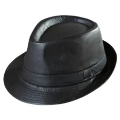 Gangsterhat i Læderlook