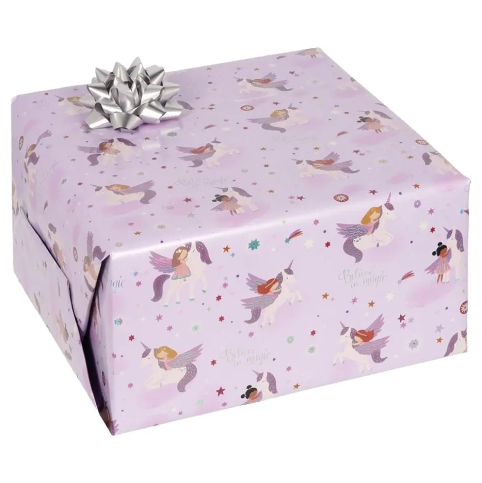 Gavepapir Unicorn Purple