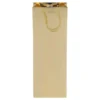 Gavepose Flaske Guld Metallic