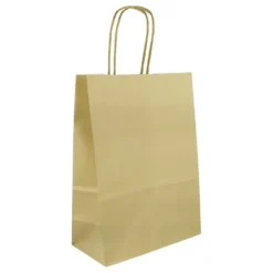 Gavepose med Håndtag Guld