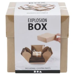 Gaveæske Explosion Box Natur
