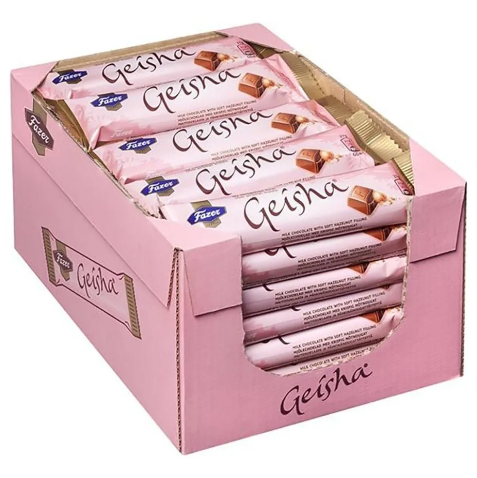 Geisha Chokoladebar Økonomipakke