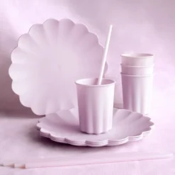 Genanvendelige Sugerør Violet