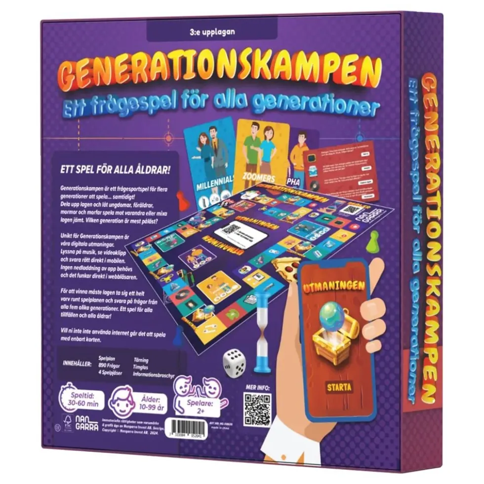 Generationskampen Familiespil