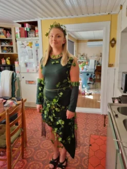 Giftig Plantekvinde Kostume