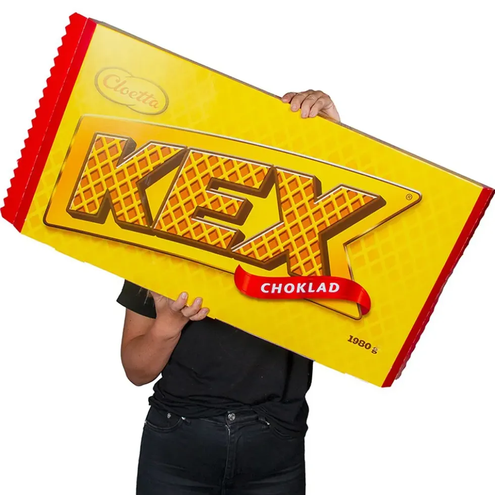 Gigantisk Chokolade Kex