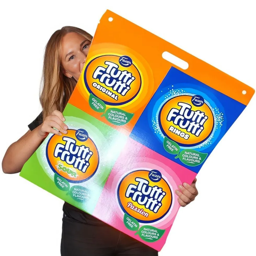 Gigantisk Slik Tutti Frutti