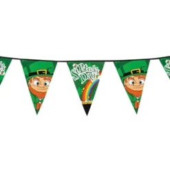 Gigntisk Vimpelguirlande St. Patrick's Day