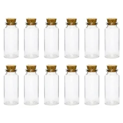Glasflaske med Korklåg