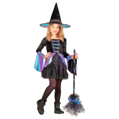 Glitrende Heks Børnekostume