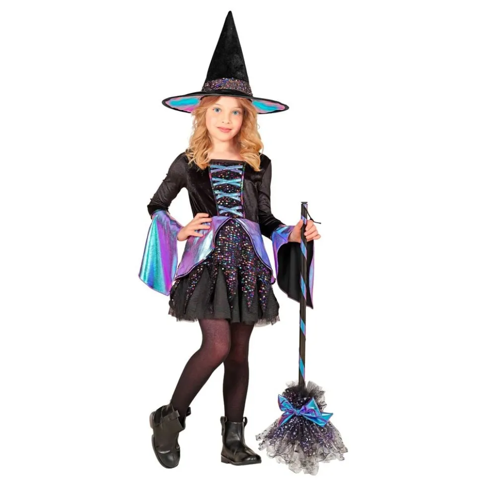 Glitrende Heks Børnekostume