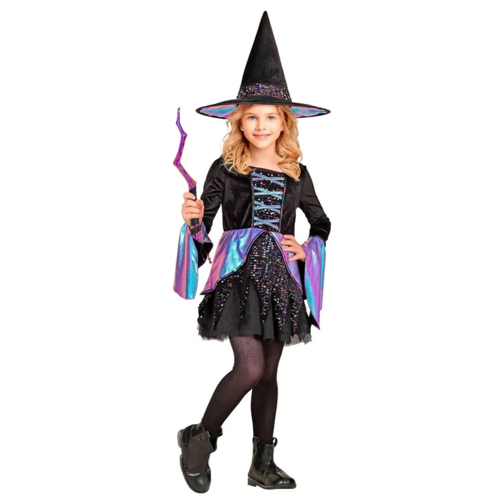 Glitrende Heks Børnekostume