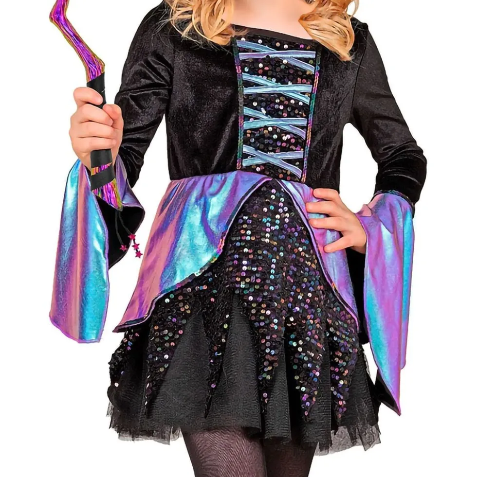Glitrende Heks Børnekostume