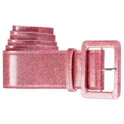 Glitterbælte Lyserødt