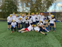 Glitterhat Guld