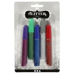 Glitterlim Blandede Farver