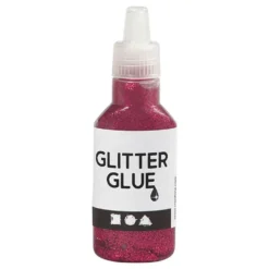 Glitterlim på Flaske
