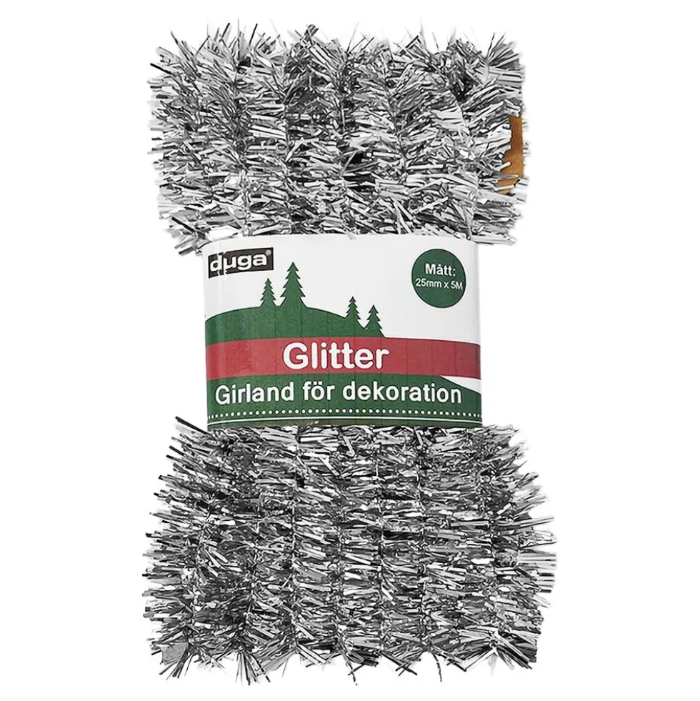 Glitter Sølv