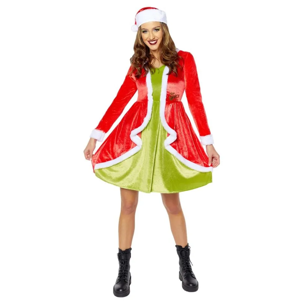 Grinchen Kjole Kostume