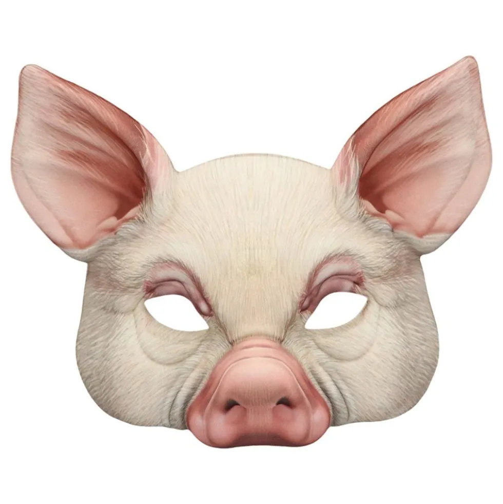 Gris Halvmaske