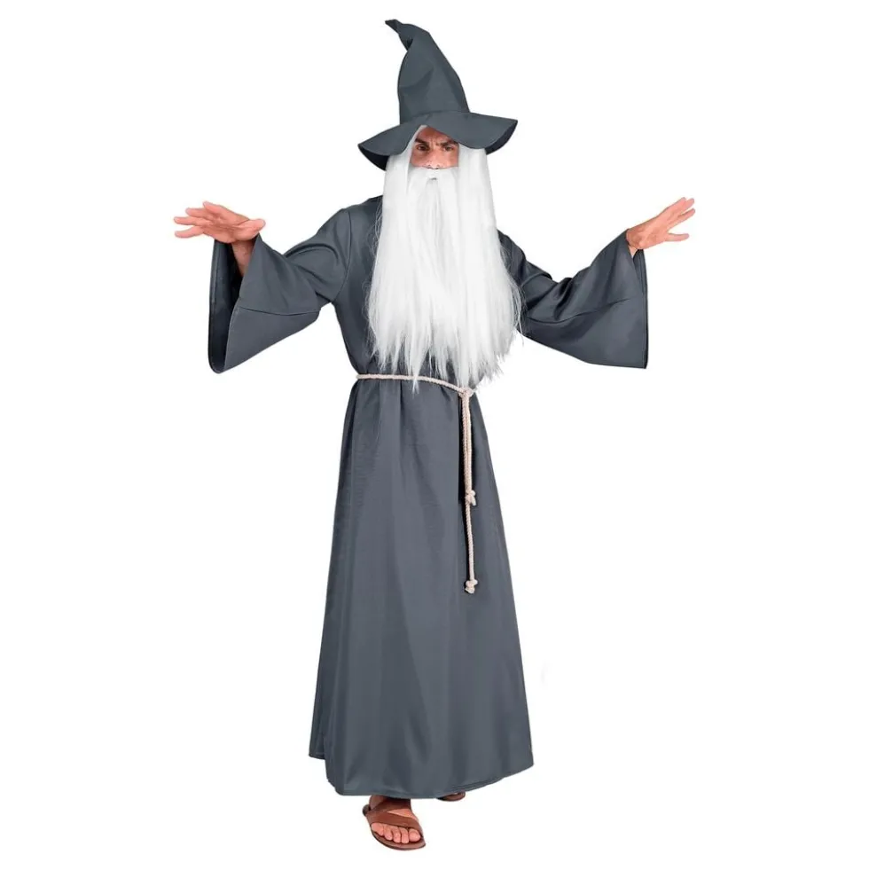 Grå Troldmand Kostume