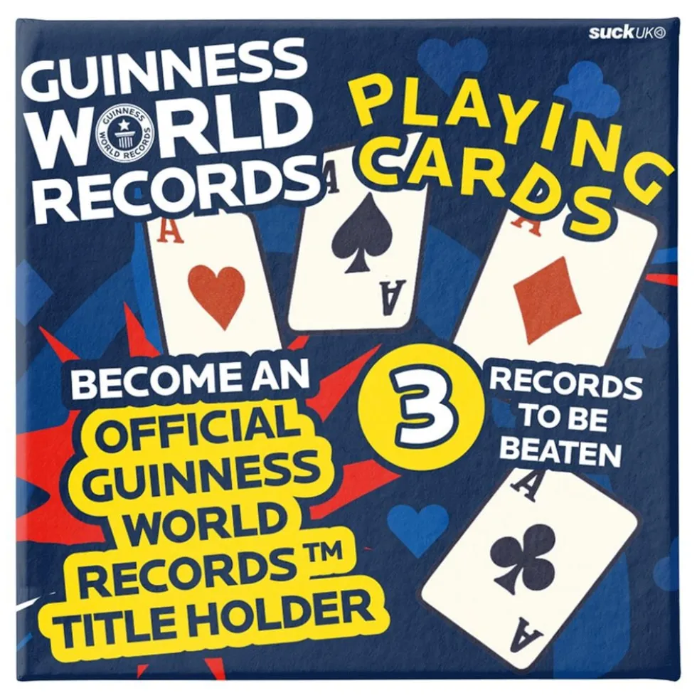 Guinness World Records Spillekort Rekordsæt