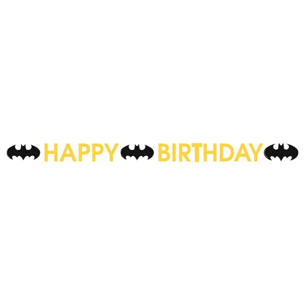 Guirlande Batman Happy Birthday