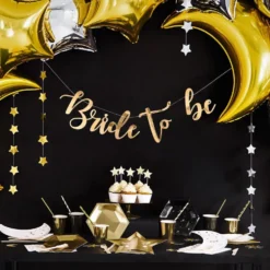 Guirlande Bride to Be Guld