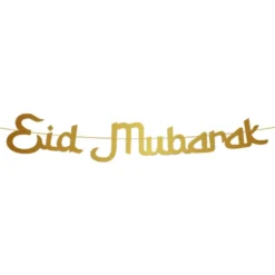Guirlande Eid Mubarak Guld