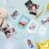 Guirlande Fotorammer Baby Blå