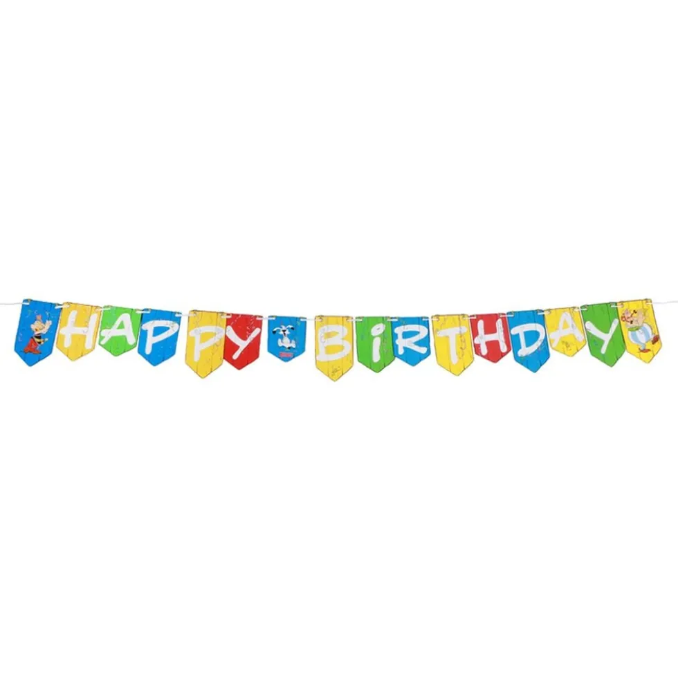 Guirlande Happy Birthday Asterix