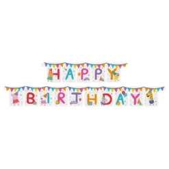 Guirlande Happy Birthday Gurli Gris™ Peppa’s Party