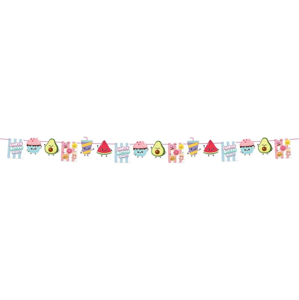 Guirlande Happy Birthday Kawaii
