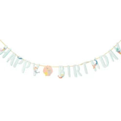 Guirlande Happy Birthday Mermaid Waves