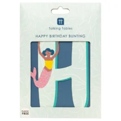 Guirlande Happy Birthday Mermaid Waves