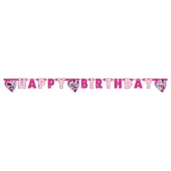 Guirlande Happy Birthday Minnie Mouse