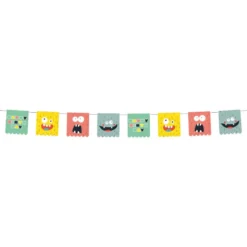 Guirlande Happy Birthday Monster Bash