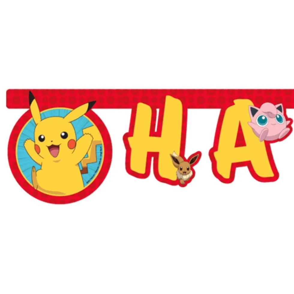 Guirlande Happy Birthday Pokémon