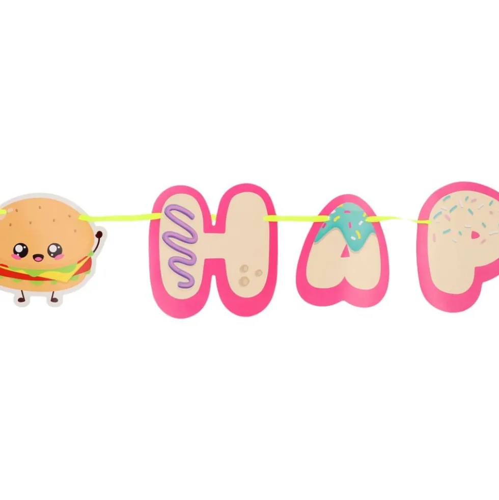 Guirlander Happy Birthday Kawaii