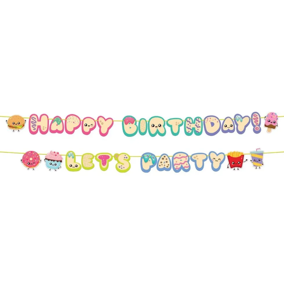 Guirlander Happy Birthday Kawaii