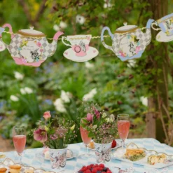 Guirlande Tea Party Alice Wonderland
