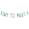 Guirlande Time To Party Skinnende