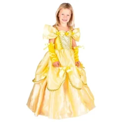 Gul Prinsessekjole Børnekostume