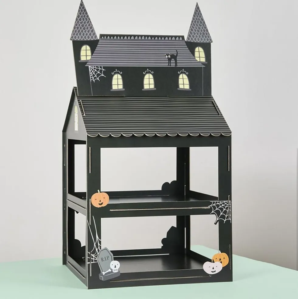 Halloweenhus Serveringsstativ
