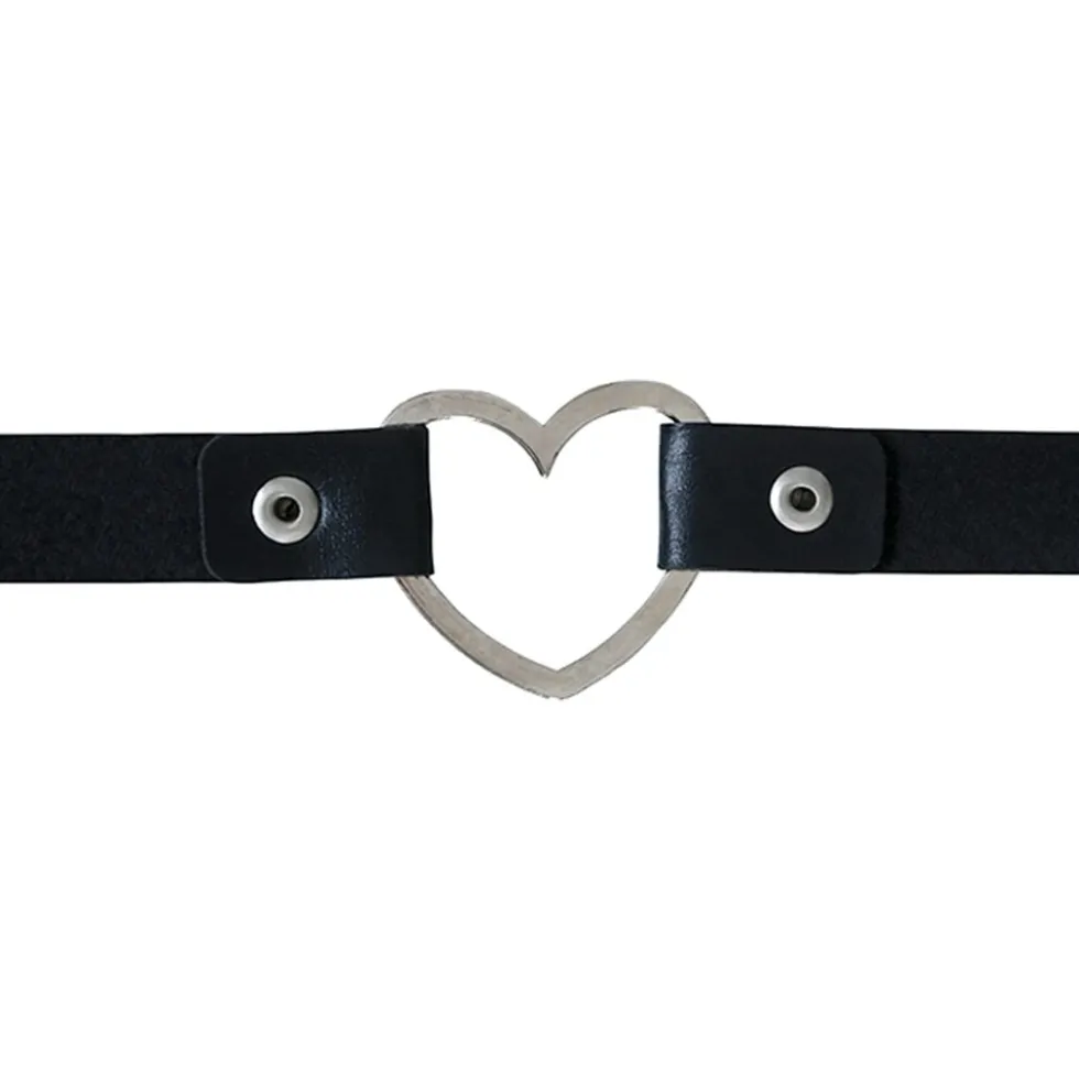 Halskæde Choker Hjerte