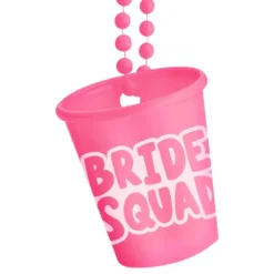 Halskæde med Shotglas Bride Squad