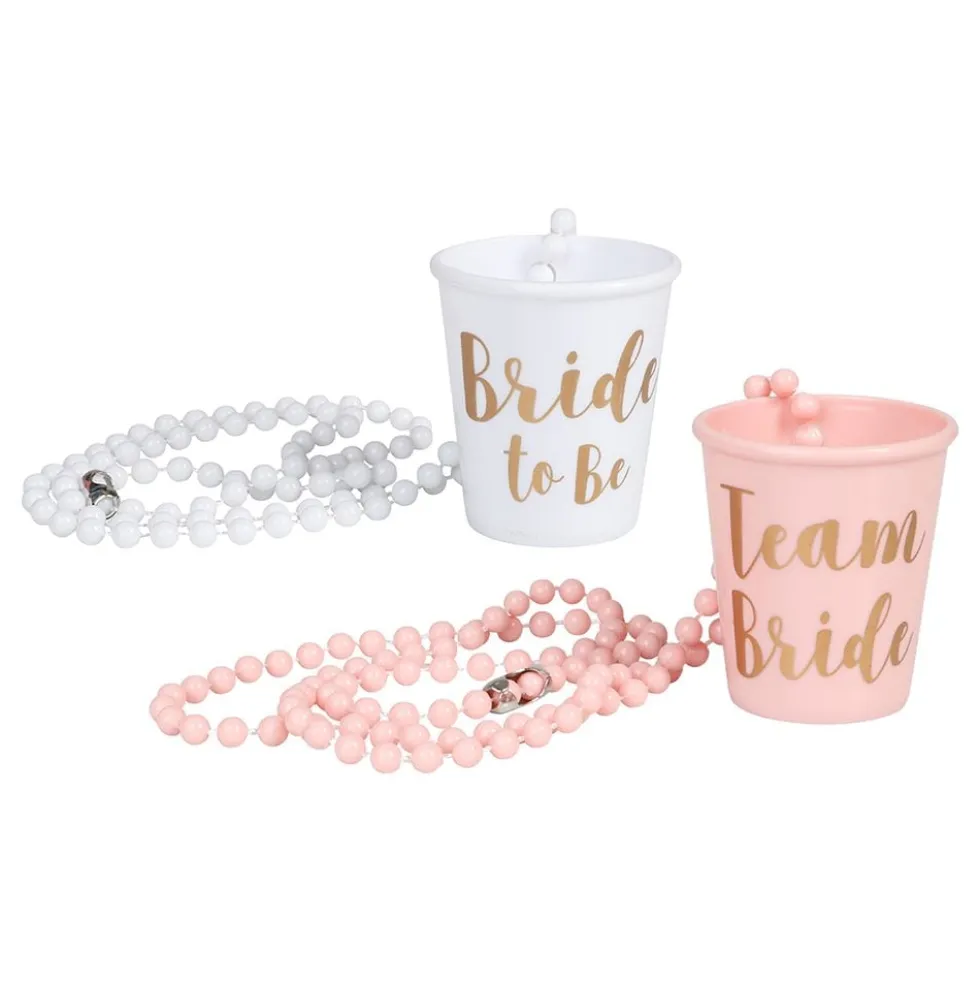 Halskæde med Shotglas Bride to Be
