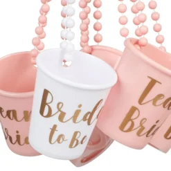 Halskæde med Shotglas Bride to Be