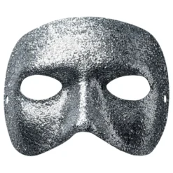 Halvmaske Sølv