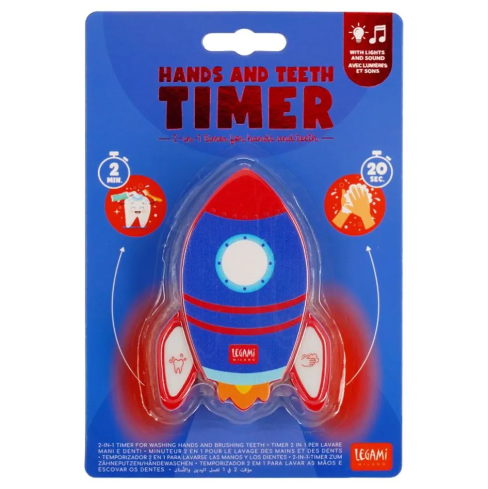Hands and Teeth Timer Space